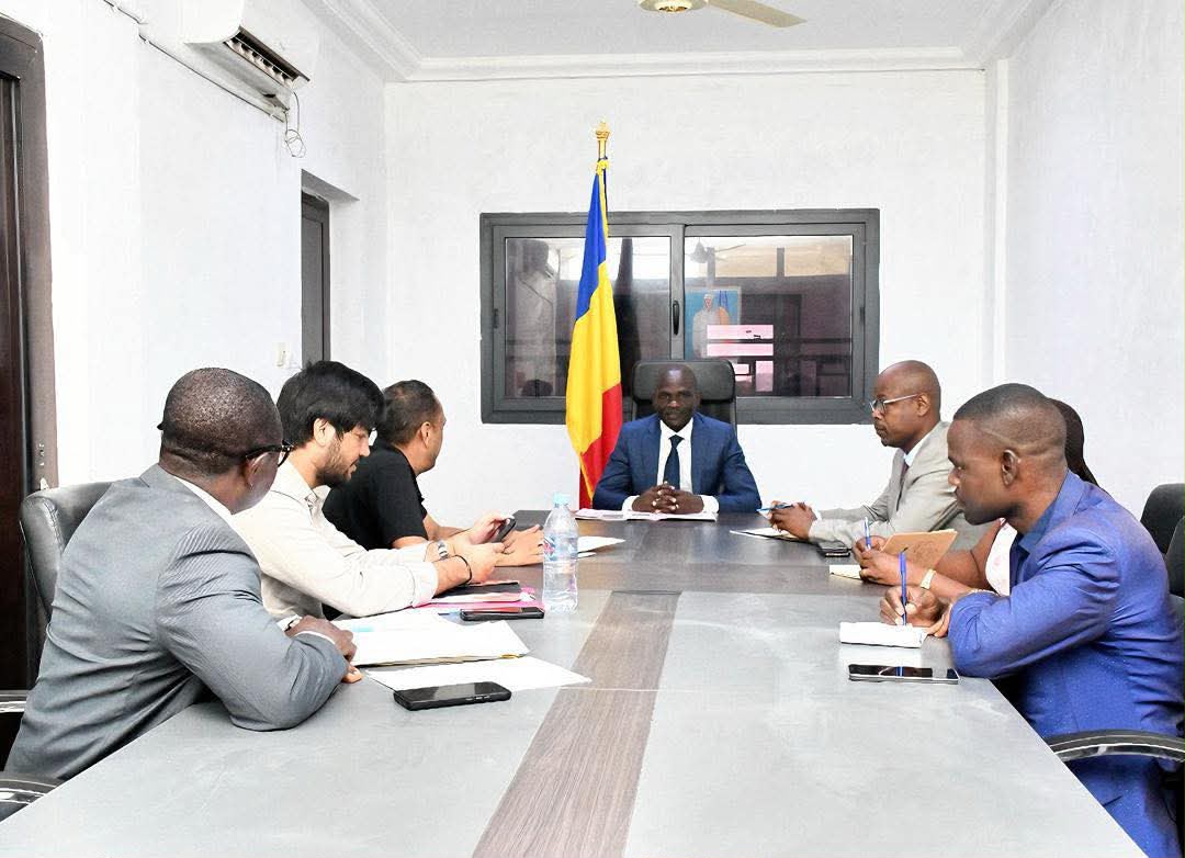 Odhav Group delegation meeting Chadian government officials